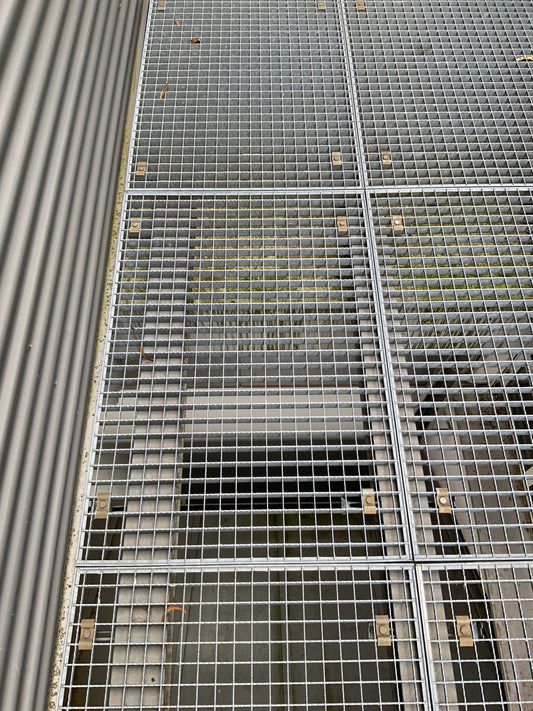 Gitterrost -  Stahlgitter verzinkt, Außenbereich, verschiedene Größen