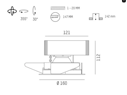 Molto Luce Only M EB LED Strahler