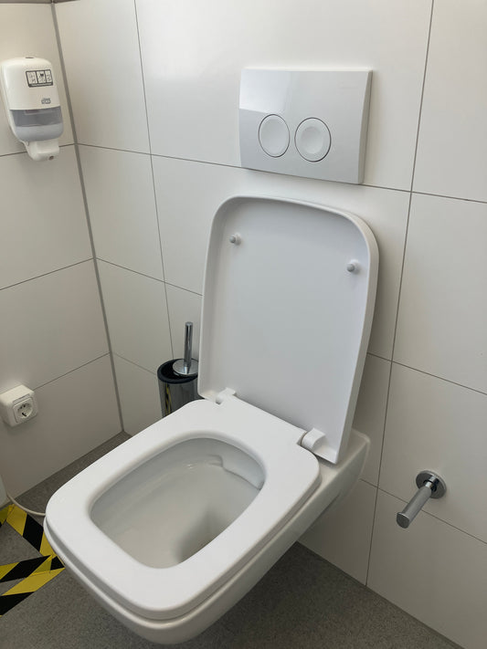 Geberit Renova Plan Wand-WC, Spülrandlos