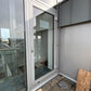 Pfosten-Riegel-Fassade mit Tür 7200x3000x200