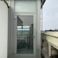 Pfosten-Riegel-Fassade mit Tür 1250x3000x200