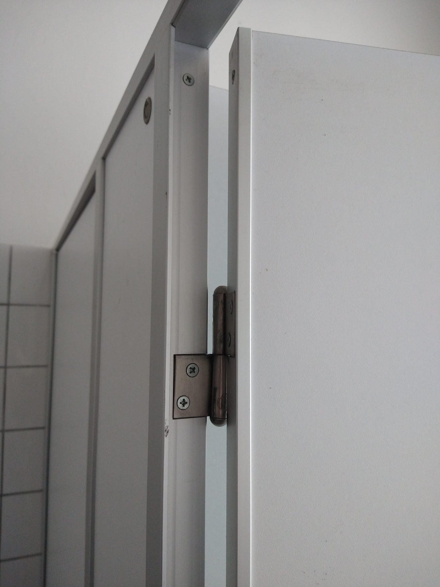 WC-Trennwand inkl. Türen 1850x2005x1525