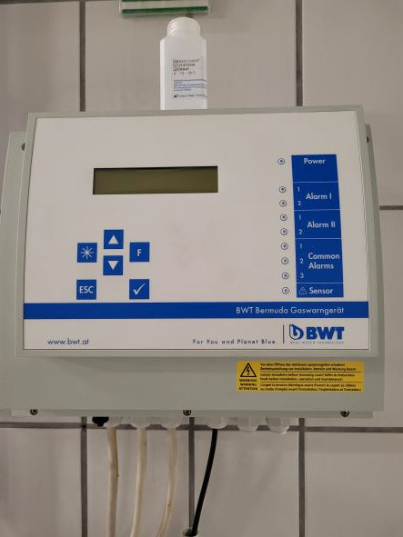 Gaswarnanlage von BWT (gebraucht, geprüft)