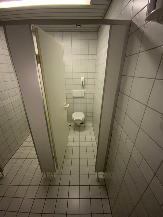 WC-Trennwandsystem inkl. Türen 1786x1984x50