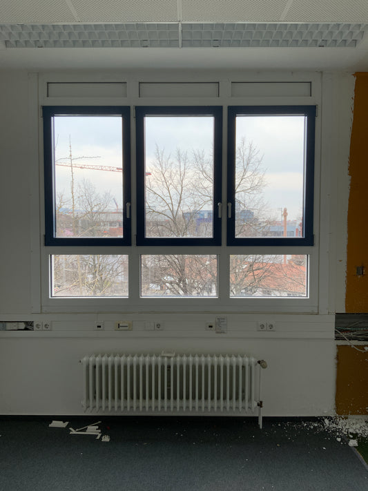 3-flügelige Fenster, außen Schüco International KG 2380x1910x80