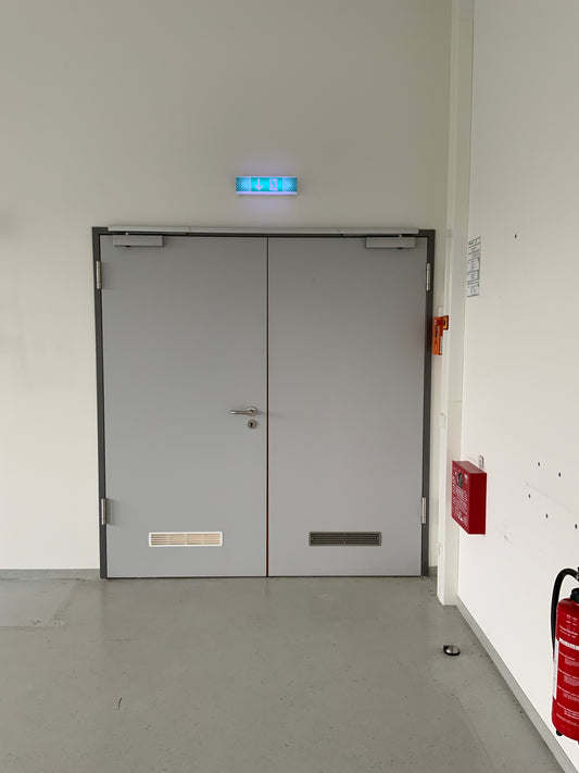 2-flügelige Tür, Holz 2045x2150x180