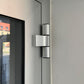 Eingangstür Aluminium, elektronisch schließbar 1660x1210x65