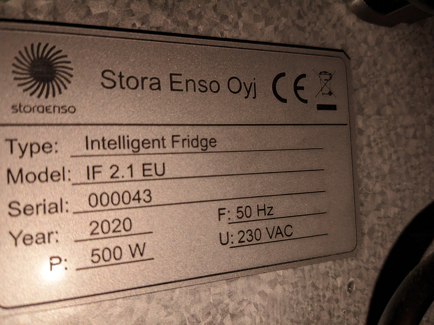 Selfly Intelligent Fridge 2.1 EU (RFID vorbereiteter Kühlschrank  660 x 2187 x 723 mm)