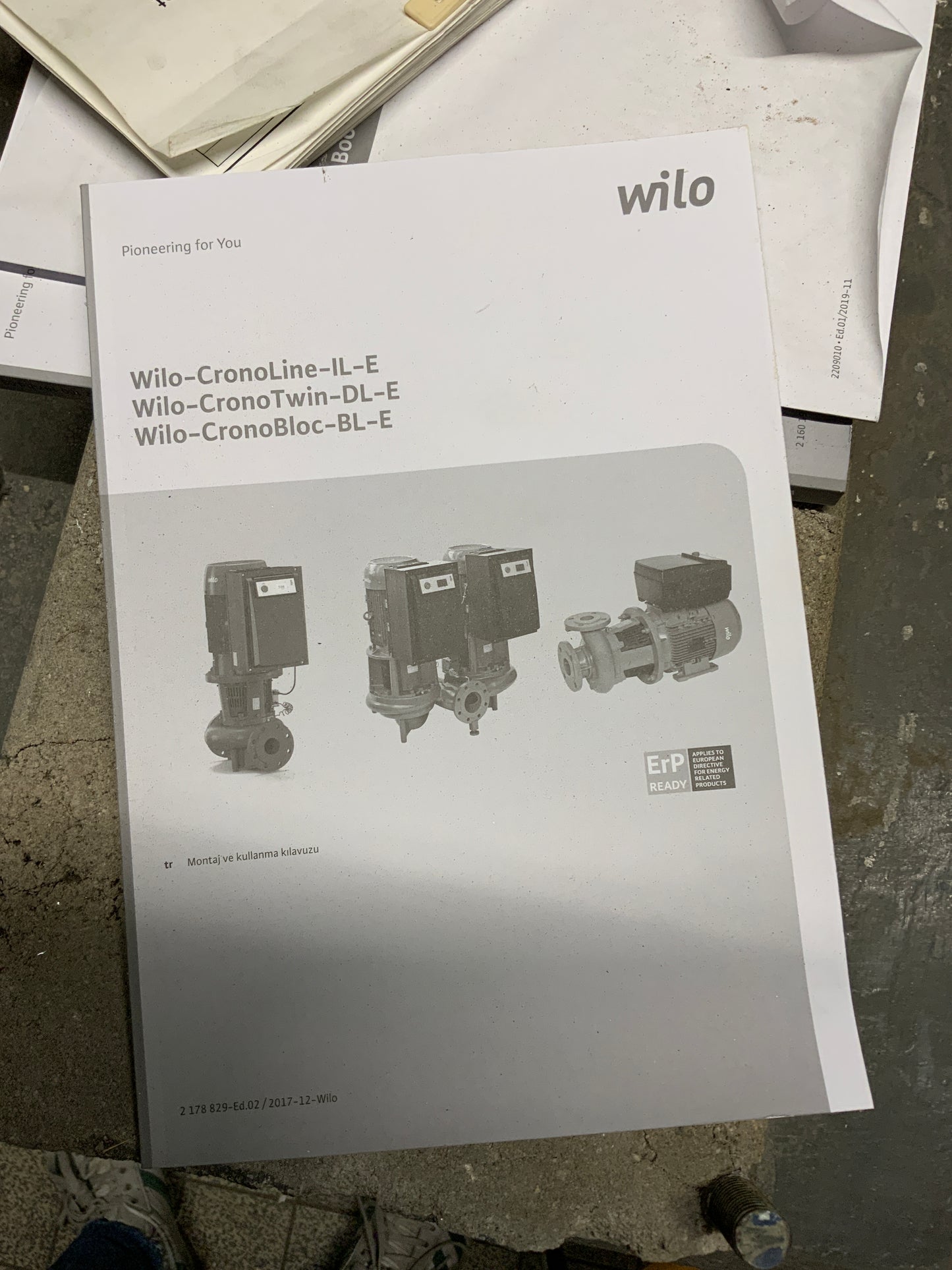 Kreiselpumpe Wilo BL-E 65/160 -11/2 -R1-S1